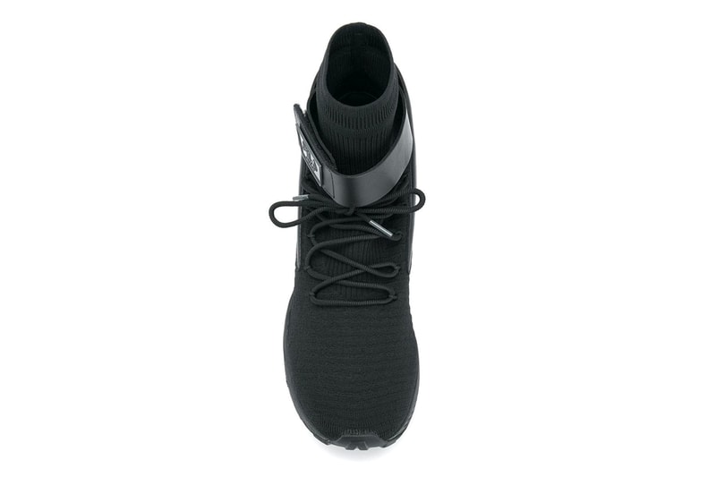 FILA's Latest High-Top Silhouette Gets a "Triple Black" Makeover images release drop date info price farfetch footwear