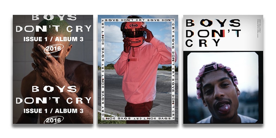 Frank Ocean Boys Don T Cry Reissue Release Hypebeast