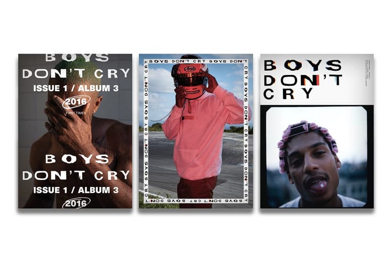 Frank Ocean Boys Don't Cry Reissue Kanye West Tom Sachs Wolfgang Tillmans Tyler the Creator 2016