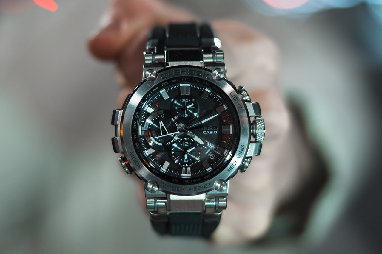 MTG-B1000 G-Shock Casio High-end Premium Watch Performance Strength Technical Specifications tech spec details £750 $1000 £1000 USD PRice Cost GBP Buy