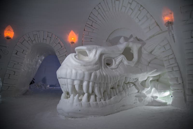 game of thrones lapland hotels snowvillage ice hotel finland