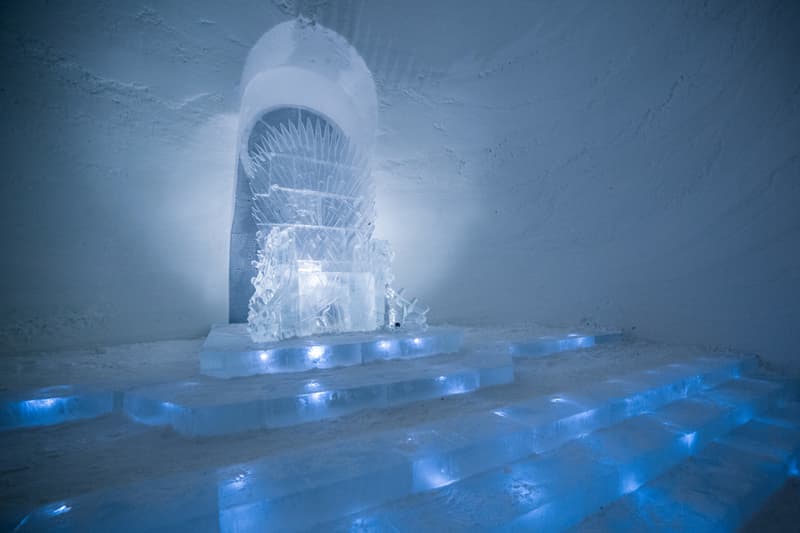 game of thrones lapland hotels snowvillage ice hotel finland