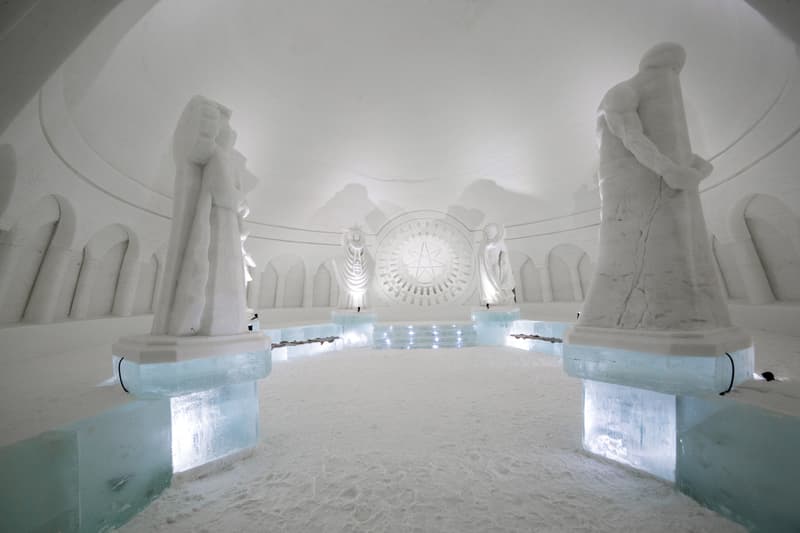 game of thrones lapland hotels snowvillage ice hotel finland