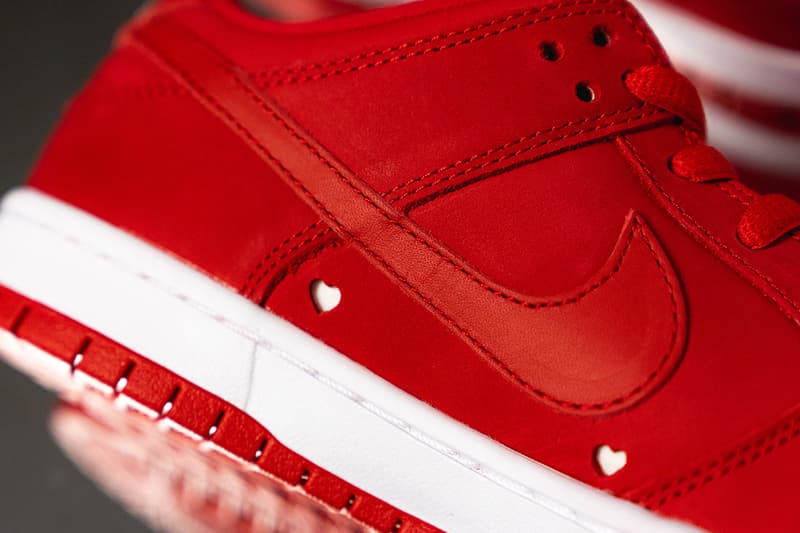 girls dont cry nike sb dunk low 2019 february footwear red white