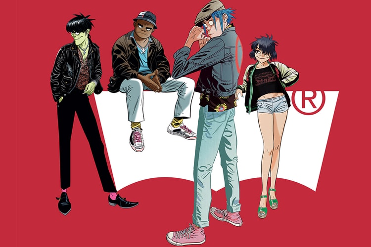 Gorillaz & Levi's Link up on Customizable Collection