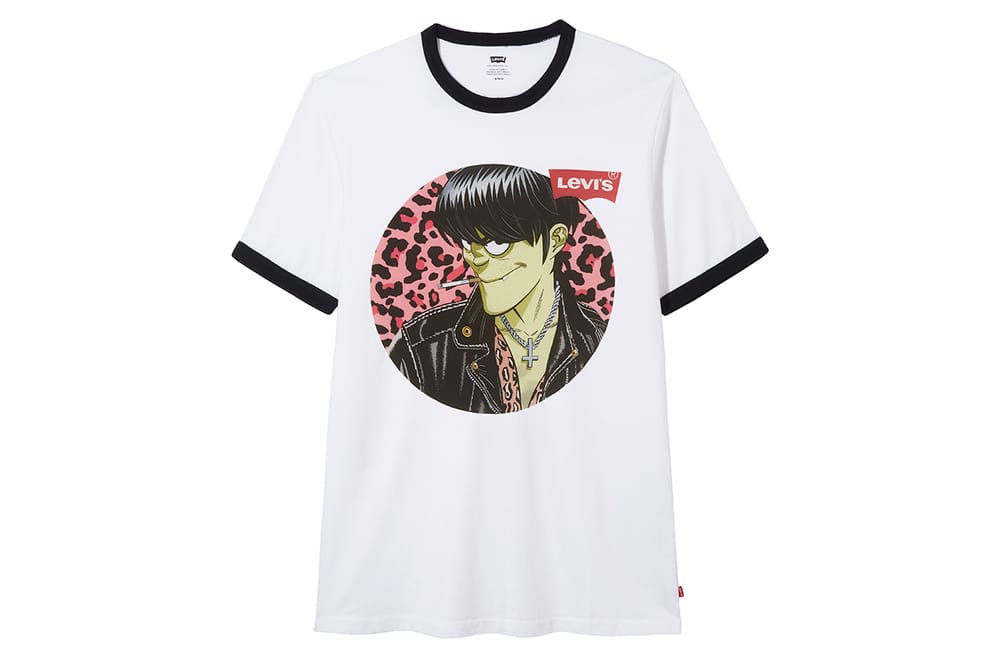 Gorillaz x Levi's Spring/Summer 2019 First Look Fashion Clothing Cop Purchase Buy Collab Collaboration Interview Murdoc Niccals 2D Russel Hobbs Noodle
