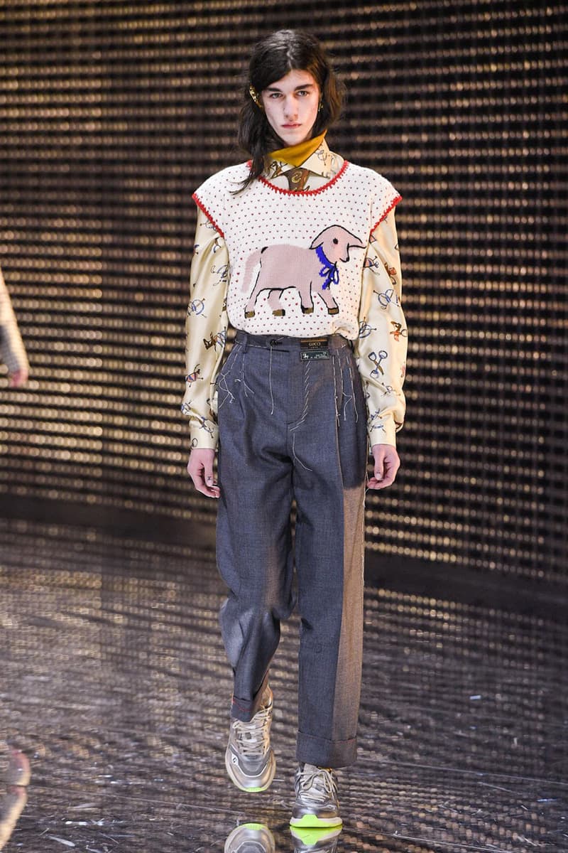 gucci fall winter 2019 collection milan fashion week mens womens wear clothing mfw fw19 presentation alessandro michele