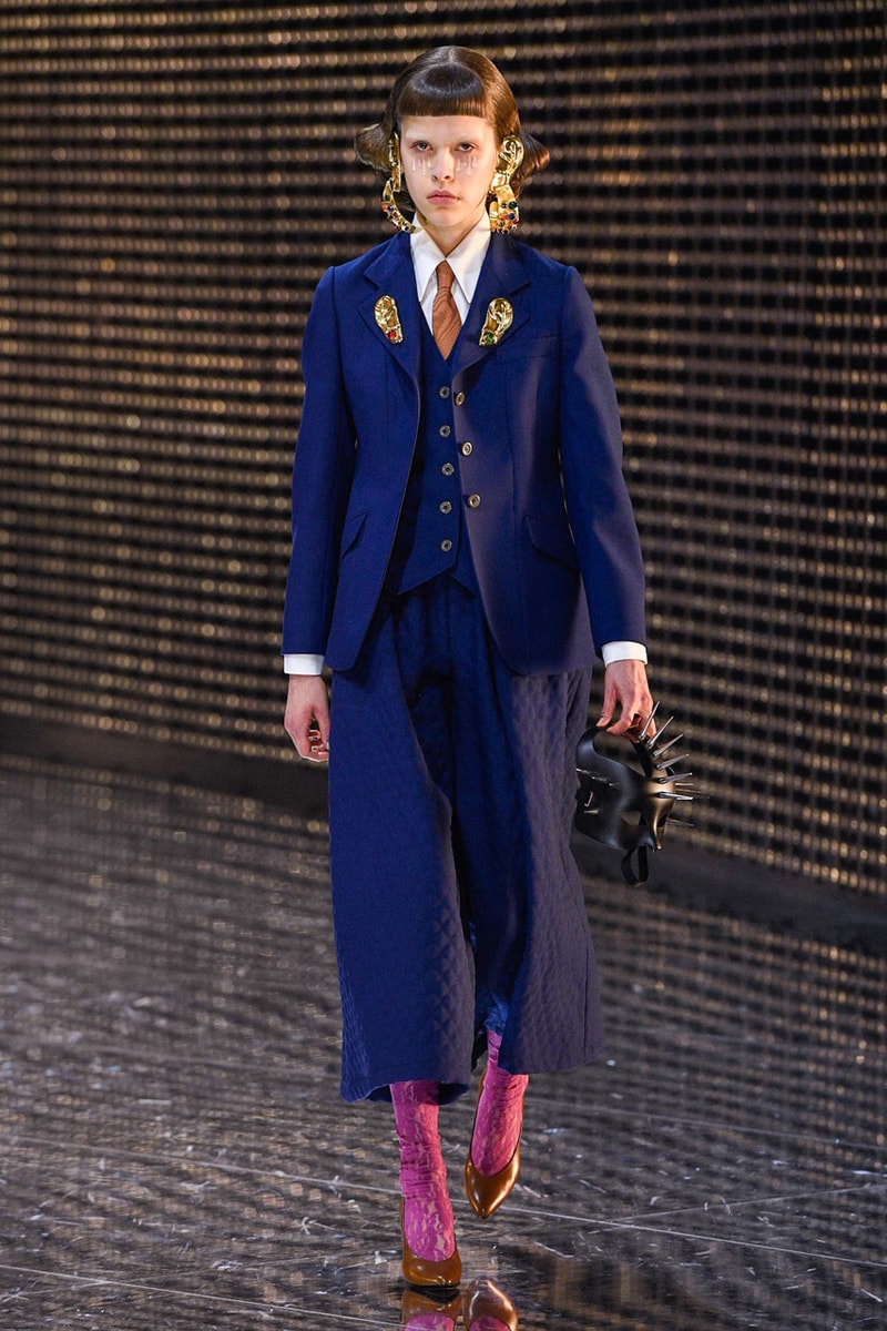gucci fall winter 2019 collection milan fashion week mens womens wear clothing mfw fw19 presentation alessandro michele