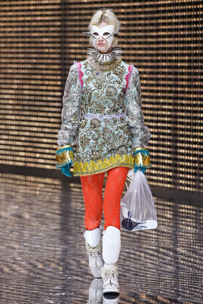 gucci fall winter 2019 collection milan fashion week mens womens wear clothing mfw fw19 presentation alessandro michele