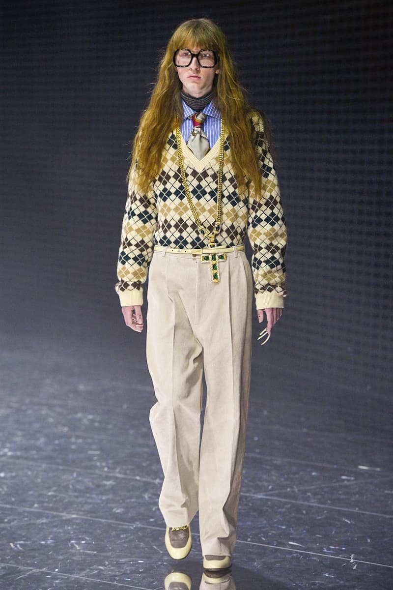 gucci fall winter 2019 collection milan fashion week mens womens wear clothing mfw fw19 presentation alessandro michele