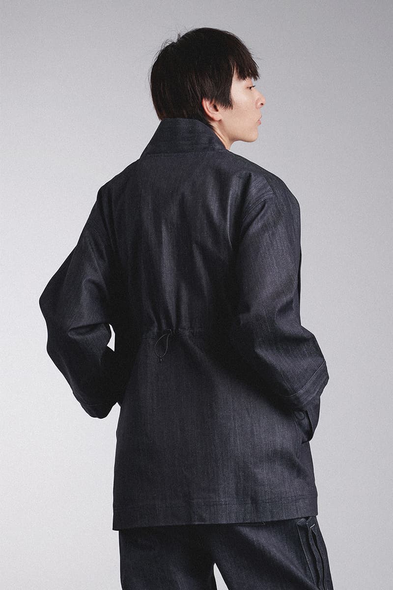 Guerrilla Group SS19 "ROAD FIGHTER" Lookbook collection techwear ECCO transluscent apparition leather X-pac aprons outerwear jackets parkas ROAD FIGHTER