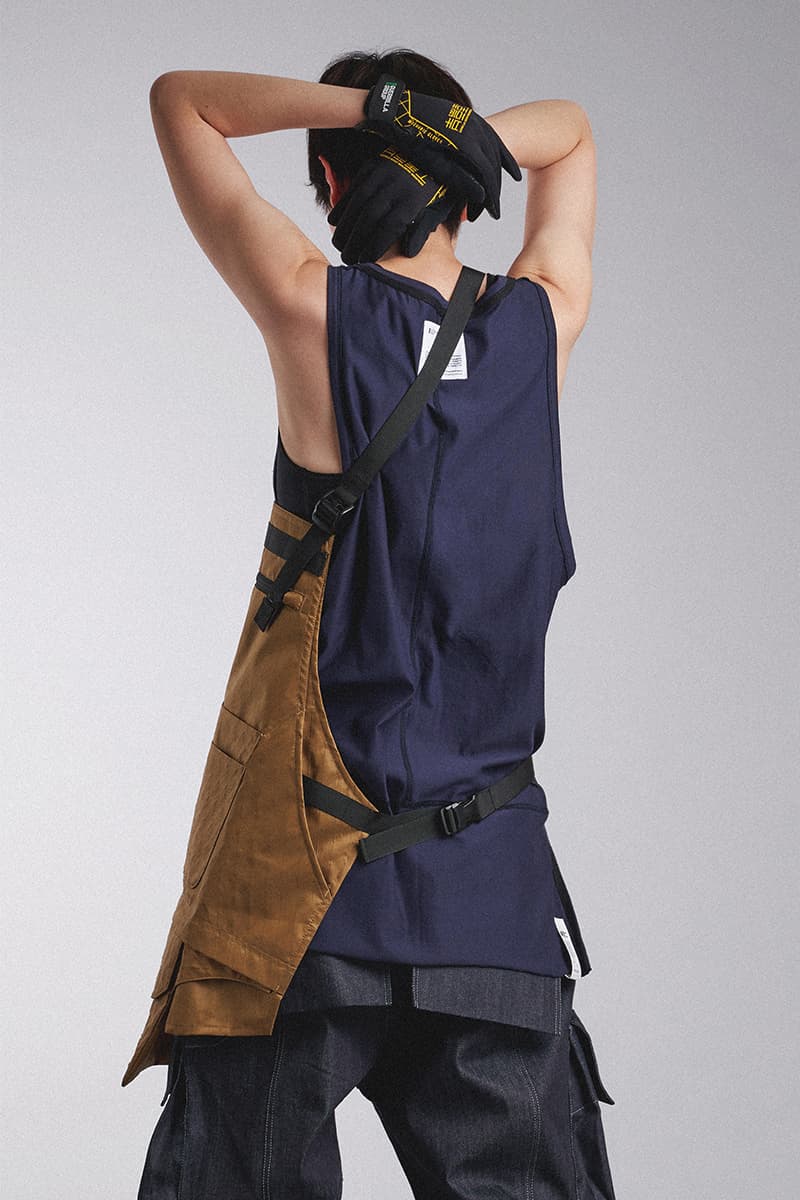 Guerrilla Group SS19 "ROAD FIGHTER" Lookbook collection techwear ECCO transluscent apparition leather X-pac aprons outerwear jackets parkas ROAD FIGHTER