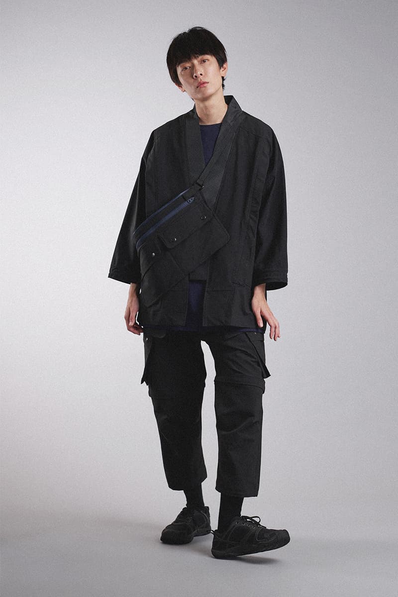 Guerrilla Group SS19 "ROAD FIGHTER" Lookbook collection techwear ECCO transluscent apparition leather X-pac aprons outerwear jackets parkas ROAD FIGHTER 