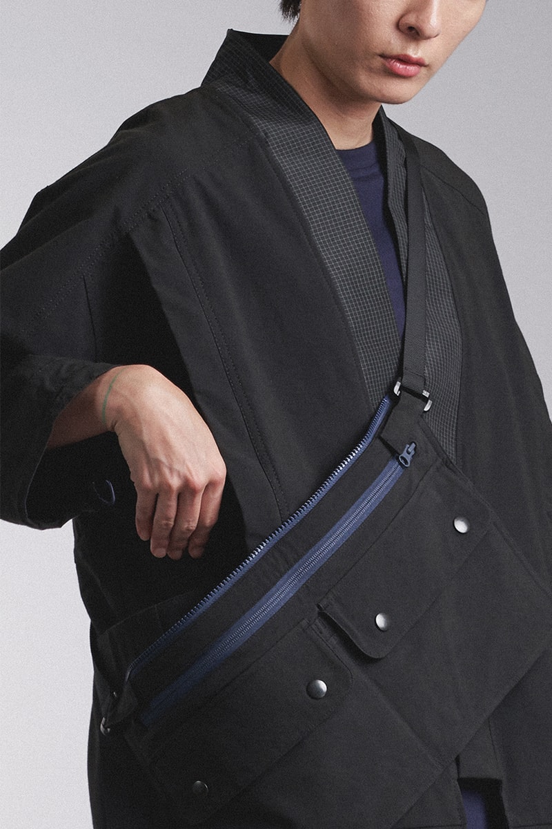 Guerrilla Group SS19 "ROAD FIGHTER" Lookbook collection techwear ECCO transluscent apparition leather X-pac aprons outerwear jackets parkas ROAD FIGHTER 