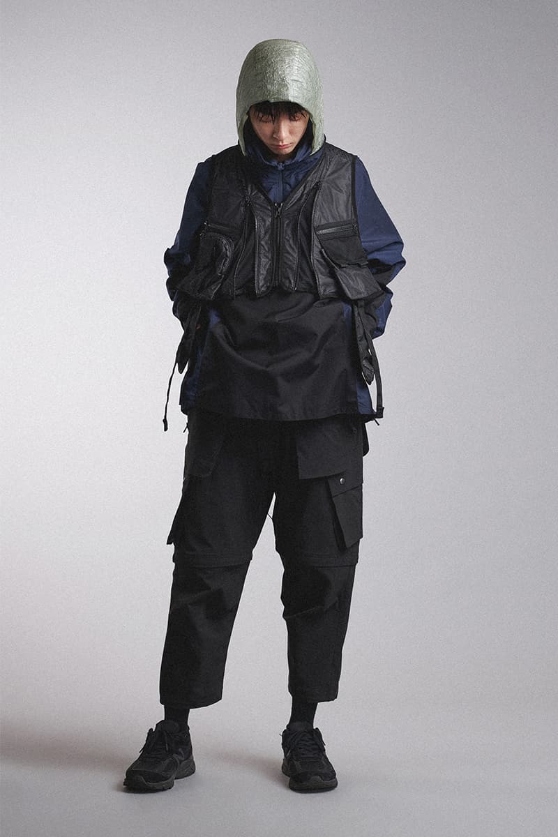 Guerrilla Group SS19 "ROAD FIGHTER" Lookbook collection techwear ECCO transluscent apparition leather X-pac aprons outerwear jackets parkas ROAD FIGHTER