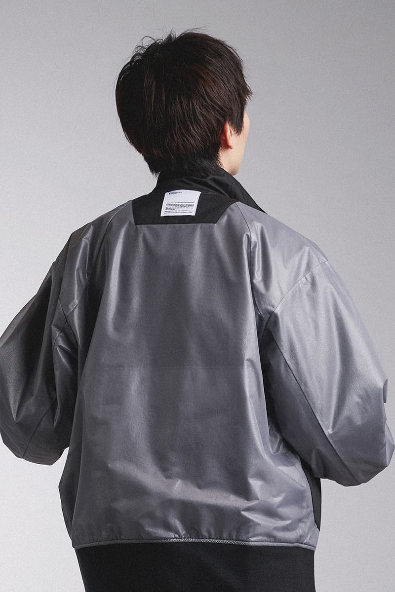 Guerrilla Group SS19 "ROAD FIGHTER" Lookbook collection techwear ECCO transluscent apparition leather X-pac aprons outerwear jackets parkas ROAD FIGHTER