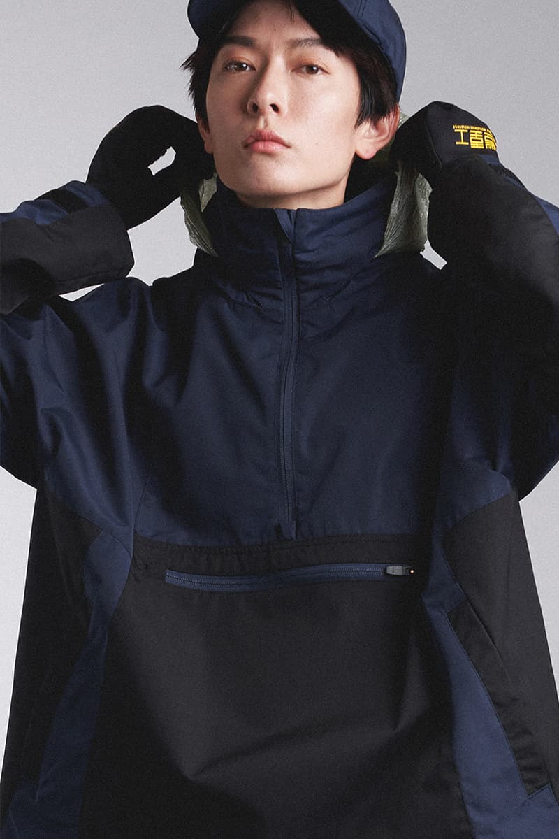 Guerrilla Group SS19 "ROAD FIGHTER" Lookbook collection techwear ECCO transluscent apparition leather X-pac aprons outerwear jackets parkas ROAD FIGHTER