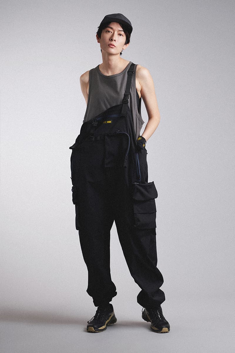Guerrilla Group SS19 "ROAD FIGHTER" Lookbook collection techwear ECCO transluscent apparition leather X-pac aprons outerwear jackets parkas ROAD FIGHTER