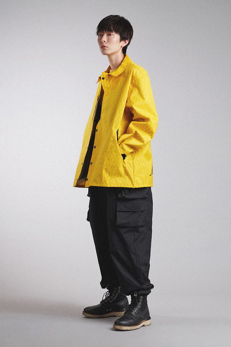 Guerrilla Group SS19 "ROAD FIGHTER" Lookbook collection techwear ECCO transluscent apparition leather X-pac aprons outerwear jackets parkas ROAD FIGHTER