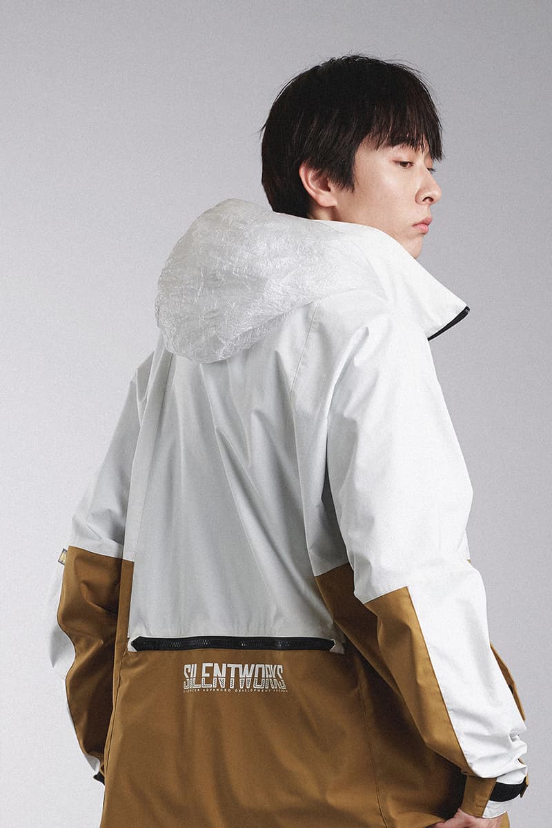 Guerrilla Group SS19 "ROAD FIGHTER" Lookbook collection techwear ECCO transluscent apparition leather X-pac aprons outerwear jackets parkas ROAD FIGHTER