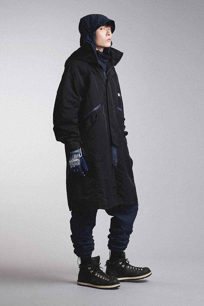 Guerrilla Group SS19 "ROAD FIGHTER" Lookbook collection techwear ECCO transluscent apparition leather X-pac aprons outerwear jackets parkas ROAD FIGHTER