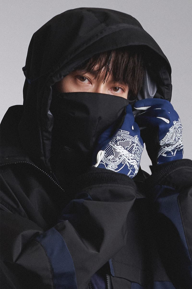 Guerrilla Group SS19 "ROAD FIGHTER" Lookbook collection techwear ECCO transluscent apparition leather X-pac aprons outerwear jackets parkas ROAD FIGHTER 