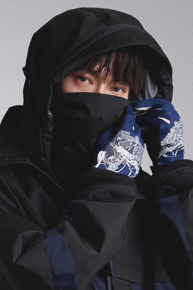 Guerrilla Group SS19 "ROAD FIGHTER" Lookbook collection techwear ECCO transluscent apparition leather X-pac aprons outerwear jackets parkas ROAD FIGHTER
