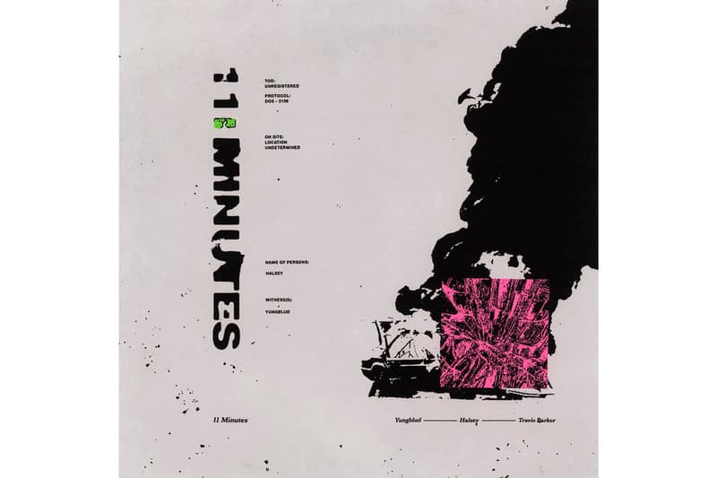 Halsey "11 Minutes" Feat. Yungblud & Travis Barker Stream singles blink 182