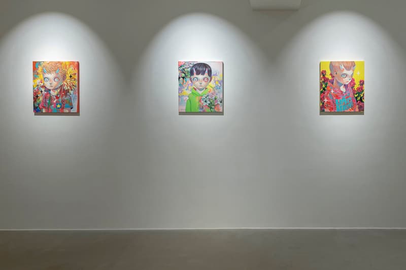 hikari shimoda over the influence los angeles exhibition paintings artworks