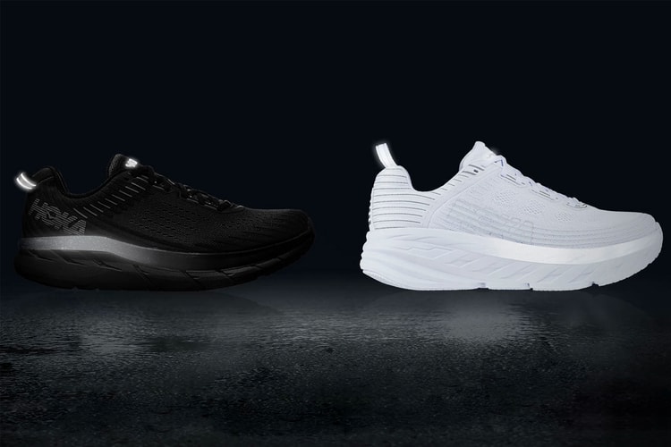 HOKA ONE ONE Gives Its CLIFTON 5 & BONDI 6 a Reflective Makeover