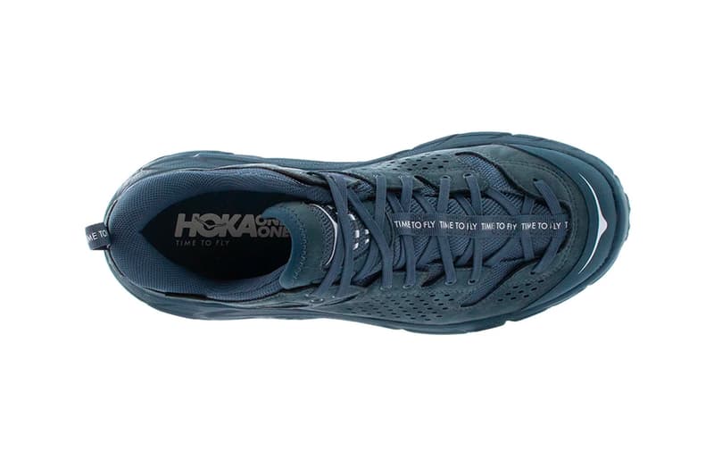 Hoka One One Tor Ultra Low Olive Denim Colorway Release Info Date Blue Black