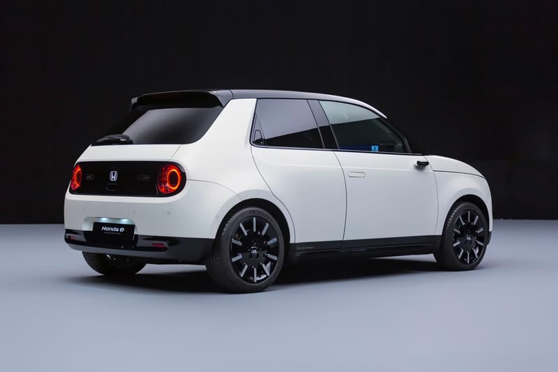 Honda E Prototype First Look White Full electric vehicle Geneva Motor Show Urban EV Black electric vehicle Japan JDM Concept