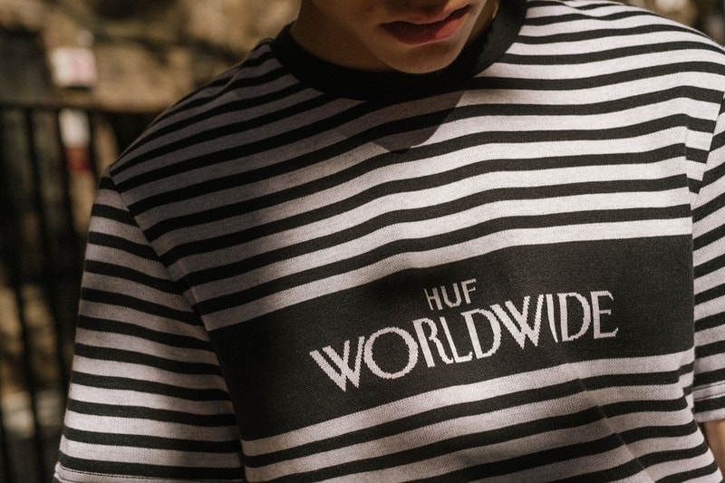 huf spring 2019 summer lookbook editorial clothes anorak jacket hoodie tee t shirt outerwear buy cost price pricing clothing streetwear california skating skate collection line info details hats shoes sneakers accessories apparel