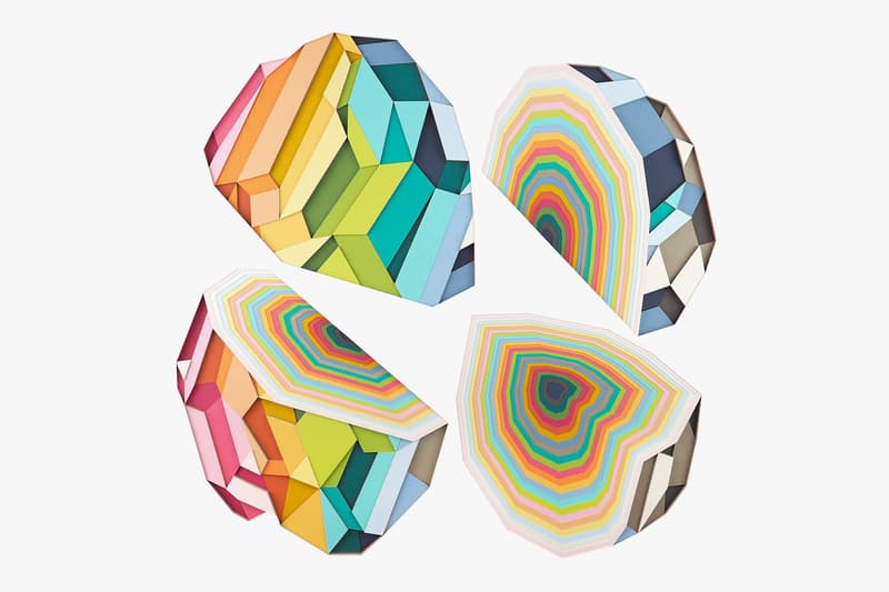 huntz liu paper cuts giant robot exhibition artworks