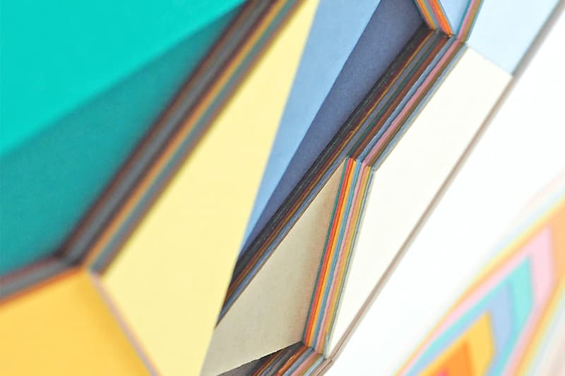 huntz liu paper cuts giant robot exhibition artworks