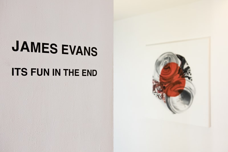 james evans oil paintings its fun in the end artworks exhibition