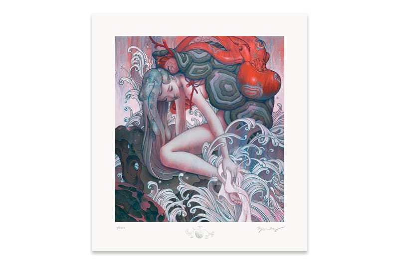 James Jean's Latest Print Stars the Greek Goddess 'Chelone'