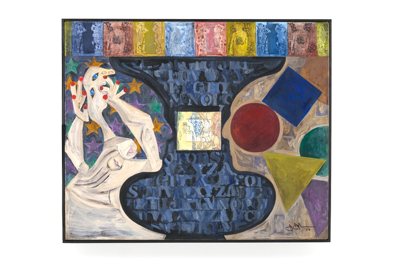 jasper johns recent paintings and works on paper matthew marks gallery new york city