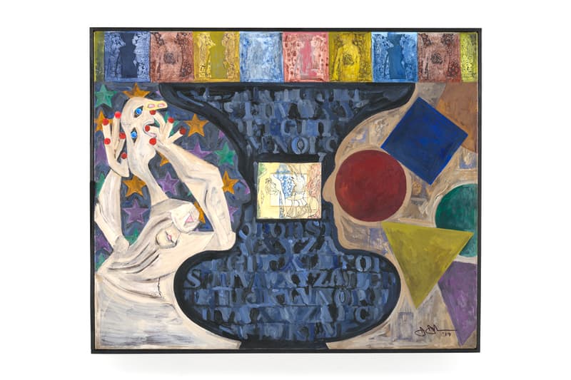 jasper johns recent paintings and works on paper matthew marks gallery new york city