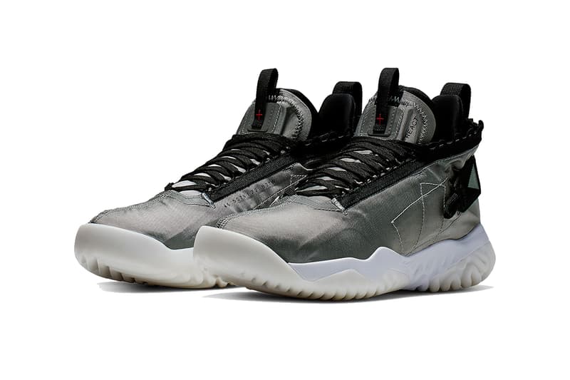 jordan brand proto react 2019 footwear white black metallic silver white sail