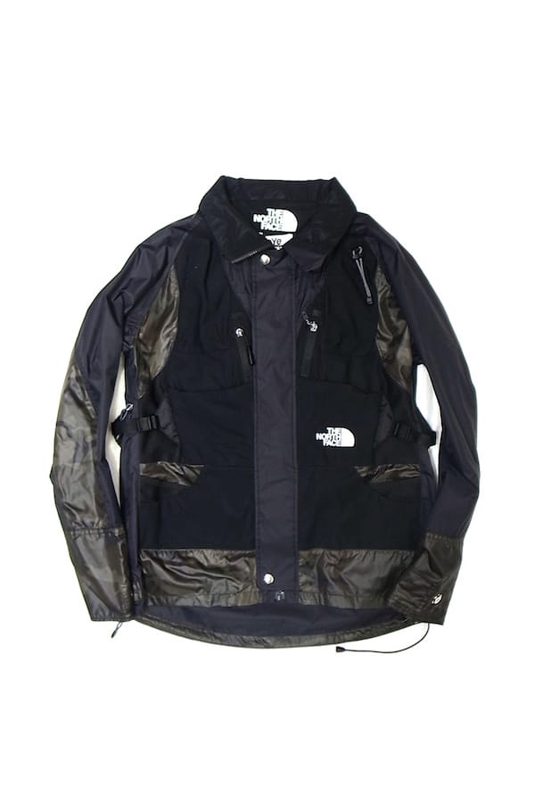 north face jacket with backpack built in