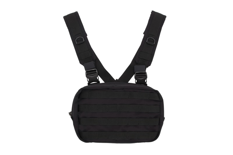 Junya Watanabe Tactical Chest Harness Messenger Waist Bag Release Black Spring Summer 2019