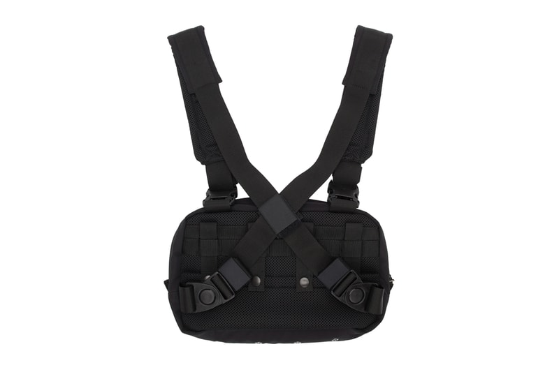 Junya Watanabe Tactical Chest Harness Messenger Waist Bag Release Black Spring Summer 2019