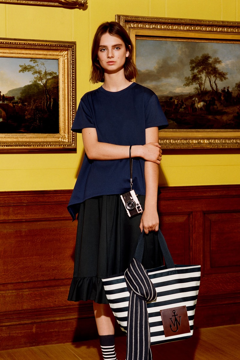 JW Anderson x UNIQLO Spring/Summer 2019 japanese retalier pattern stripes flowers seahorses japan 