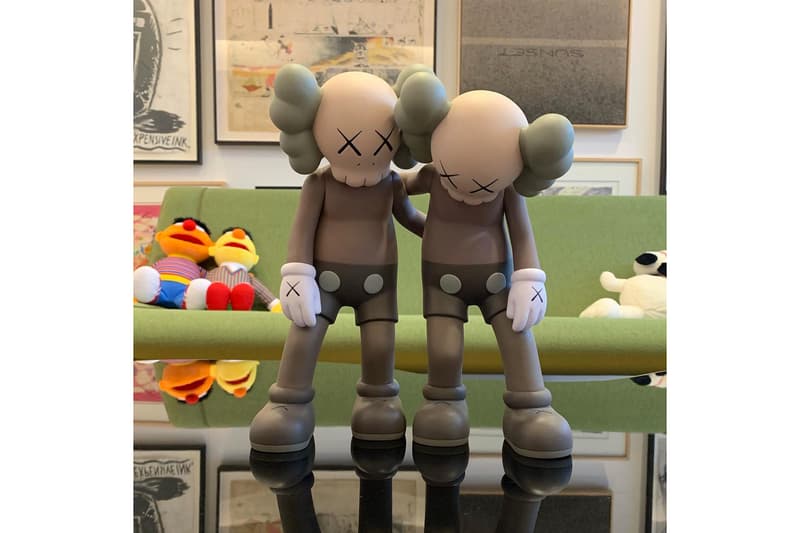 KAWS 'ALONG THE WAY' Figure Release Announcement Black White KAWSONE Buy Couoe