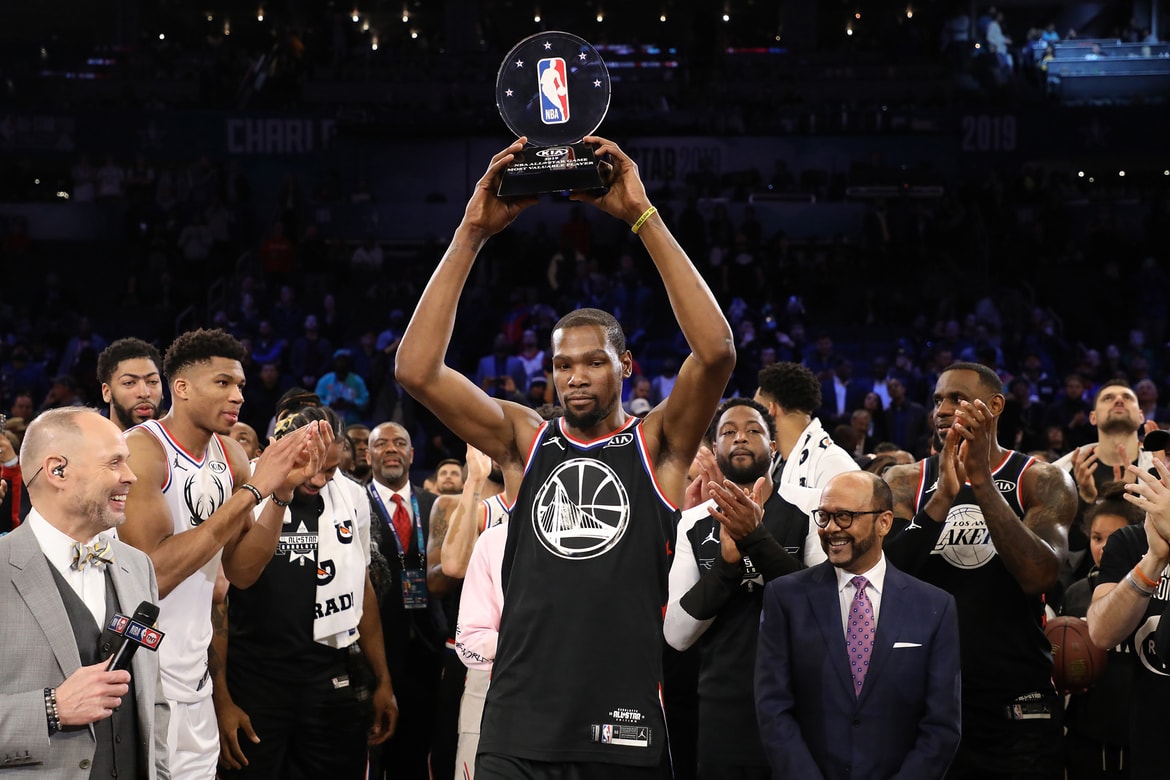 Kevin Durant Named 19 Nba All Star Mvp Hypebeast Kevin Durant Named 19 Nba All Star Mvp Hypebeast