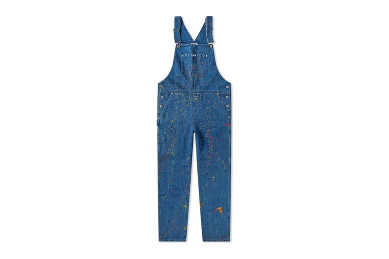 Kid Cudi x A.P.C. Collaboration Available Now petit standard dream on cardigan tennis minimal sneakers south salopette overalls bold stripe tee splash tee release info price