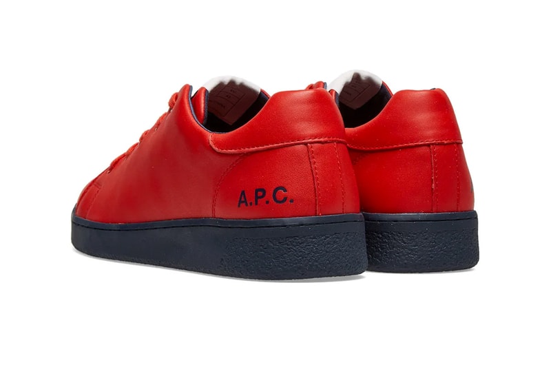Kid Cudi x A.P.C. Collaboration Available Now petit standard dream on cardigan tennis minimal sneakers south salopette overalls bold stripe tee splash tee release info price 