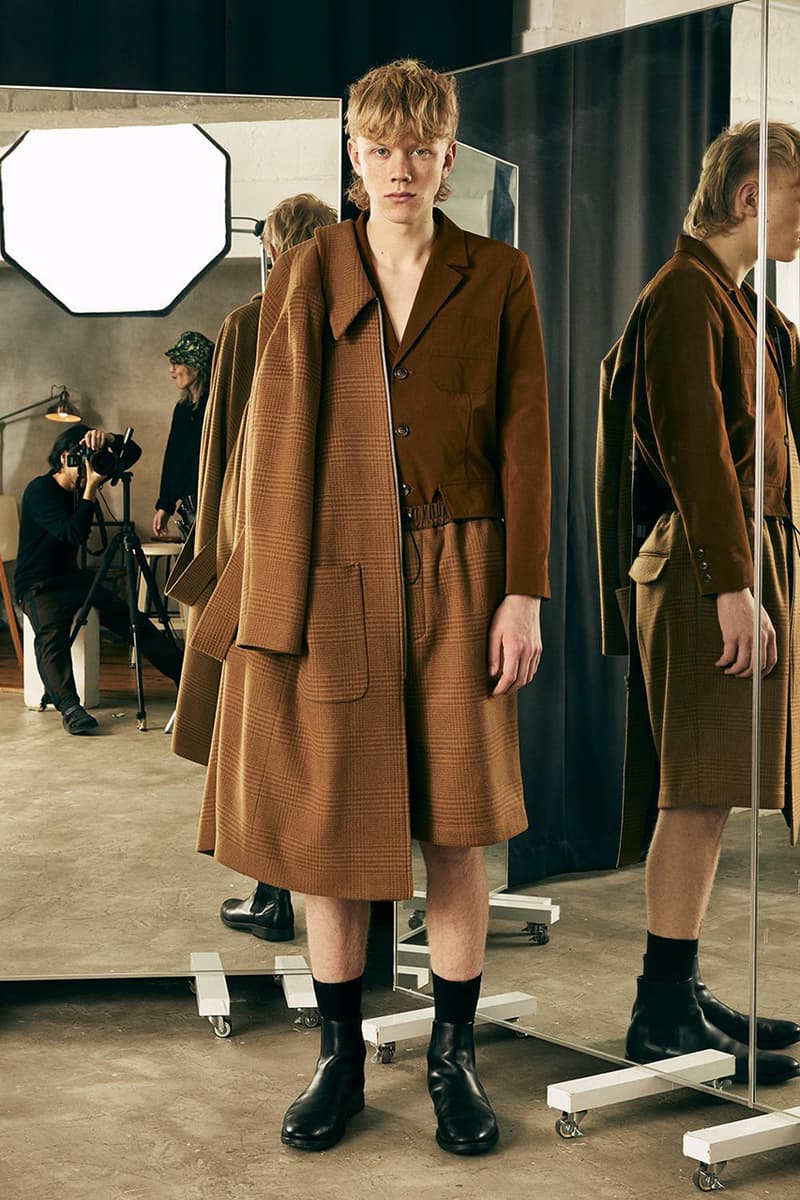 KINDAGARDEN Fall Winter 2019 FW19 Lookbook Collection Japanese Korean Minimalist Brand Tokyo Sayaka Matsushita JP Park