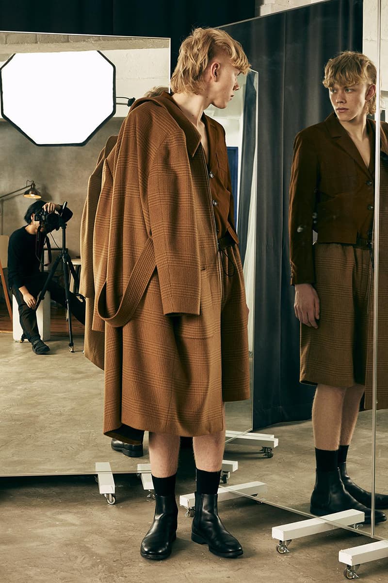 KINDAGARDEN Fall Winter 2019 FW19 Lookbook Collection Japanese Korean Minimalist Brand Tokyo Sayaka Matsushita JP Park